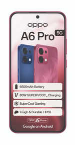 Oppo A6 Pro 5G 256GB Watch+ Buds - Rosewood Red - Rosewood Red