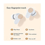 Oppo Buds JA17 True Wireless Bluetooth Earphones - White - White
