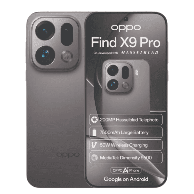 Oppo Find X9 Pro 5G 512GB - Charcoal