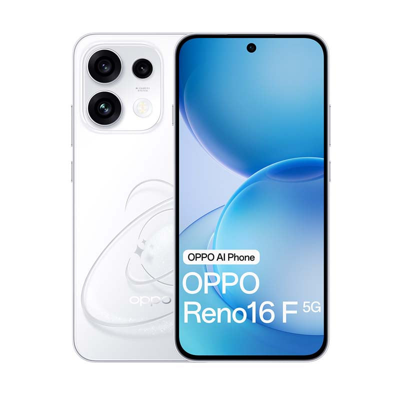 Oppo Reno 16F 5G Dual Sim 256GB - White - White