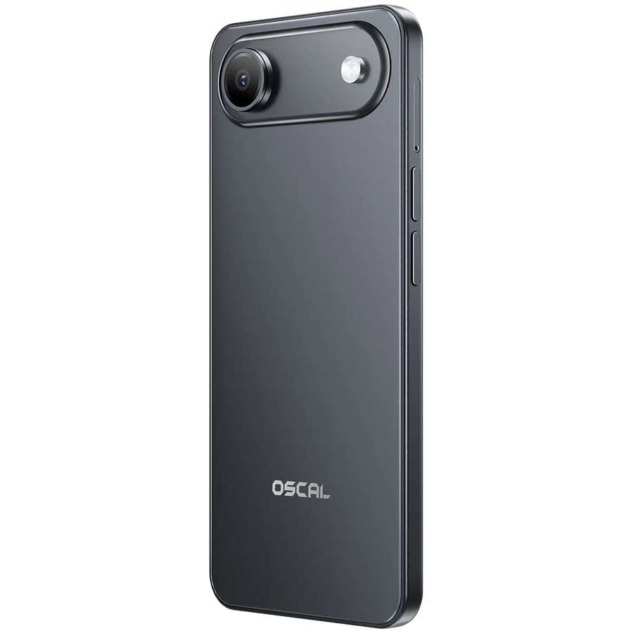 OSCAL Flat 3C LTE Smartphone 6.65’’ 32GB - Black - Midnight Black - Smartphone