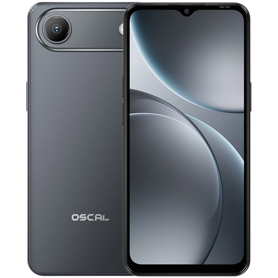 OSCAL Flat 3C LTE Smartphone 6.65’’ 32GB - Black - Midnight Black - Smartphone