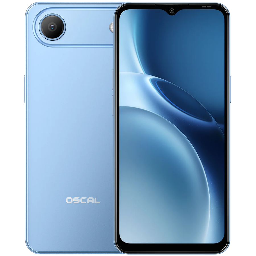 OSCAL Flat 3C LTE Smartphone 6.65’’ 32GB - Blue - Ice Blue - Smartphone