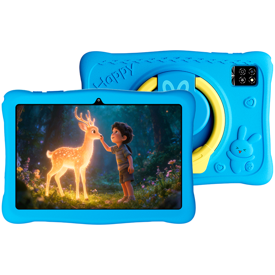 OSCAL KIDO 2 WiFi 10.1’’ HD Kids Tablet 64GB – Bunny Blue - Blue - PC Tablet