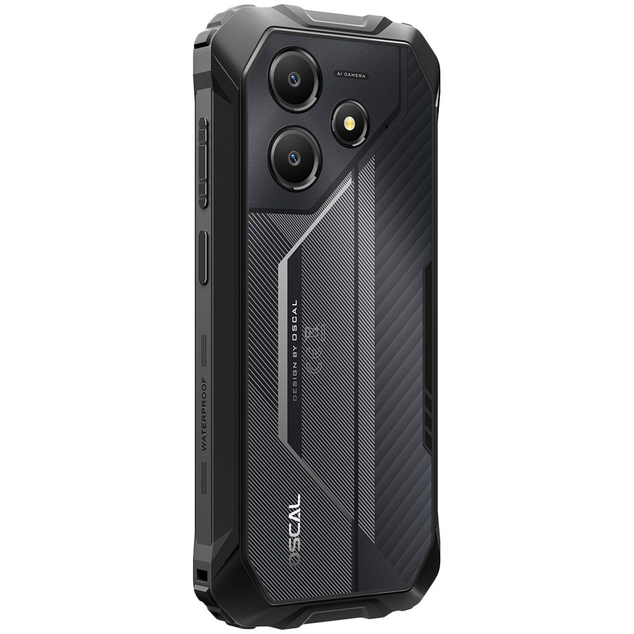 OSCAL Marine 2 LTE Dual Sim 64GB Rugged Smartphone - Black - Black - Smartphone