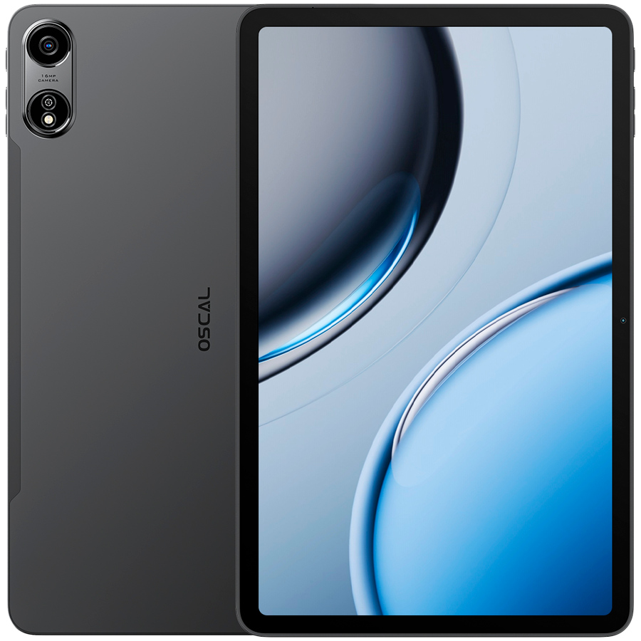 OSCAL Pad 100 LTE Tablet 12-inch 256GB - Grey - Gray - PC Tablet