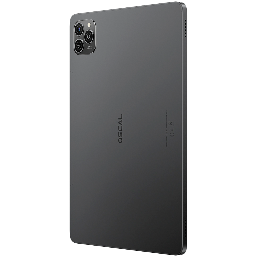 OSCAL Pad 9 LTE 10.1’’ HD IPS Tablet 128GB 4GB RAM 4G LTE Android 15 - Titanium Grey - Gray - PC Tablet