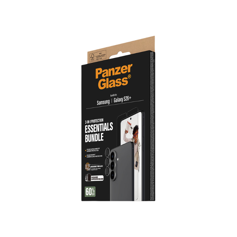 Panzer Glass Screen Protector and Hoops Samsung Galaxy S26+