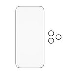 PanzerGlass 2-in-1 Essentials Bundle iPhone 17 Pro Max | Ultra-Wide Fit + Hoops - Clear