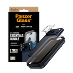 PanzerGlass 2-in-1 Essentials Bundle iPhone 17 Pro Max | Ultra-Wide Fit + Hoops - Clear