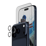 PanzerGlass 2-in-1 Essentials Bundle iPhone 17 Pro Max | Ultra-Wide Fit + Hoops - Clear