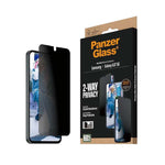 PanzerGlass 2-Way Privacy Screen Protector Samsung Galaxy A37 Ultra-Wide Fit - Black