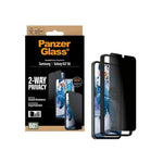 PanzerGlass 2-Way Privacy Screen Protector Samsung Galaxy A37 Ultra-Wide Fit - Black