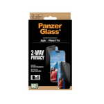 PanzerGlass 2-Way Privacy Tempered Glass Screen Protector iPhone 17/16Pro