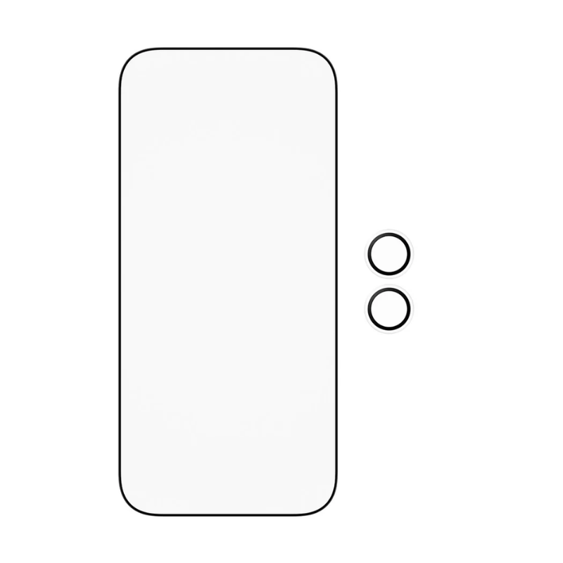 PanzerGlass Essentials Bundle Apple iPhone 17 | Ultra-Wide Fit + Hoops - Clear