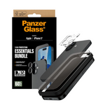 PanzerGlass Essentials Bundle Apple iPhone 17 | Ultra-Wide Fit + Hoops - Clear