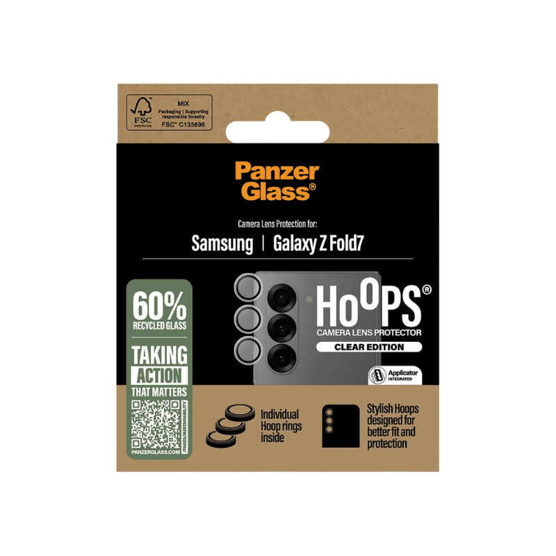 PanzerGlass Lens Protector Hoops Samsung Galaxy Z Fold7 - Clear