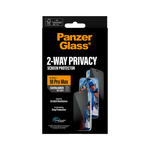 PanzerGlass Privacy Screen Protector Ultra-Wide Fit w/EasyAligner For Apple iPhone 18Pro Max - Clear/Black
