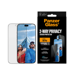 PanzerGlass Privacy Screen Protector Ultra-Wide Fit w/EasyAligner For Apple iPhone 18Pro