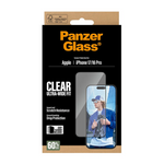 PanzerGlass Screen Protector Apple iPhone 17 | iPhone 16 Pro | Ultra-Wide Fit EasyAligner - Clear