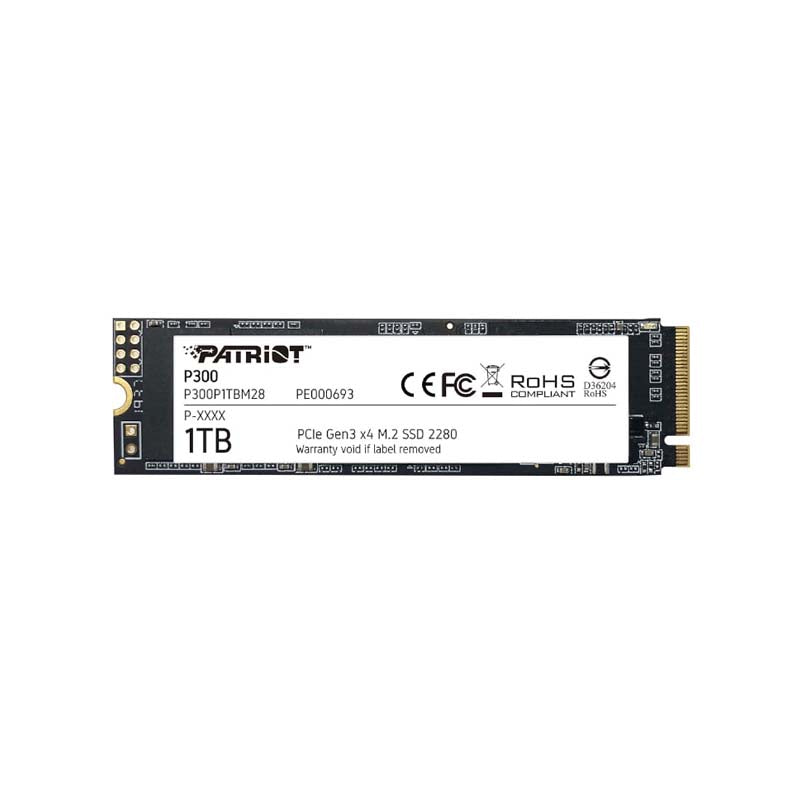 Patriot P300 1TB M.2 PCIe NVMe SSD