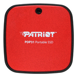 Patriot PDP31 500GB Type-C Portable SSD - Red / Black - Black/Red