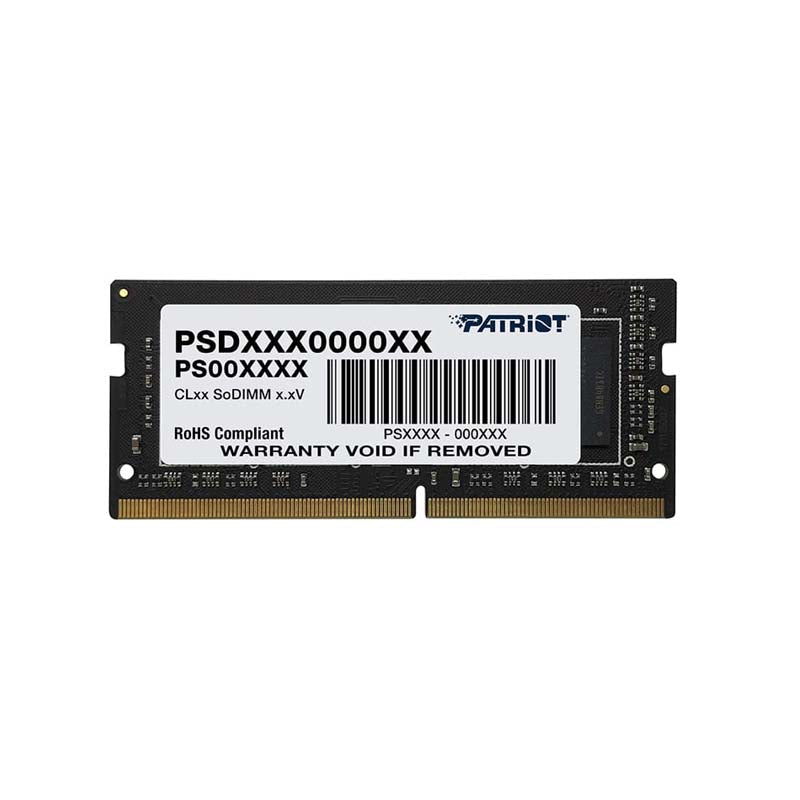Patriot Signature Line DDR4 4GB 2666MHz SODIMM - Black - Black
