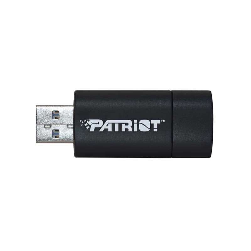 Patriot Supersonic Rage Lite 64GB USB 3.2 Gen1 Flash Drive - Black - Black