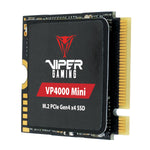 Patriot Viper VP4000 Mini 500GB M.2 2230 PCIe Gen4x4 SSD - Black