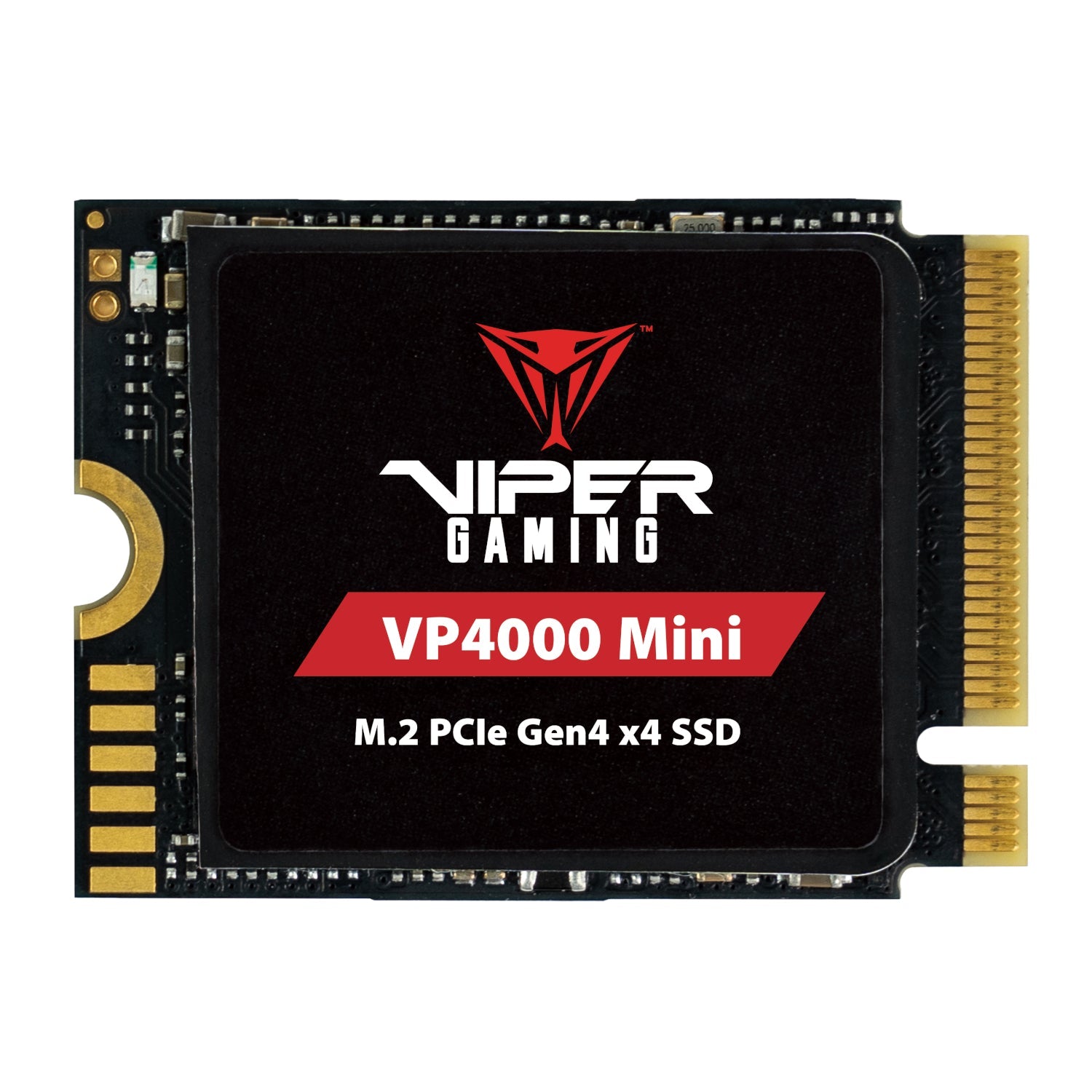 Patriot Viper VP4000 Mini 500GB M.2 2230 PCIe Gen4x4 SSD - Black