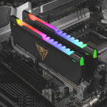 Patriot Vipersteel 32GB KIT (2x16GB) 3600MHz DDR4 Desktop Gaming Memory RGB - Black
