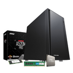 PCBuilder AMD Ryzen 7 5700G HOME MASTER Windows 11 Desktop PC - Black