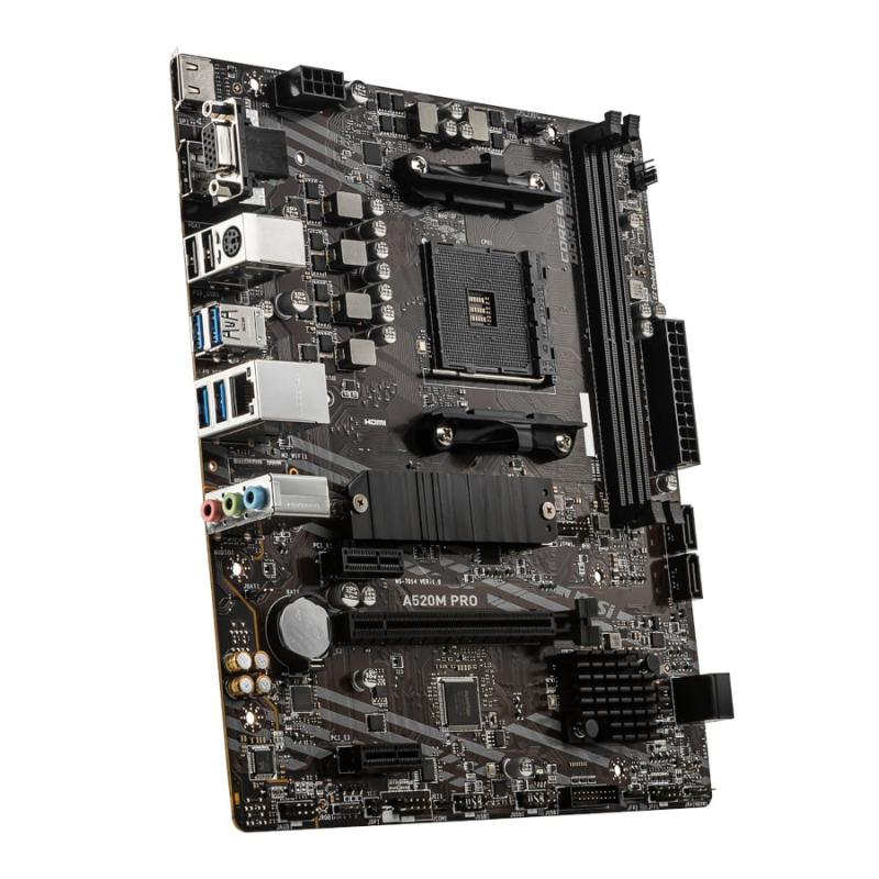 PCBuilder AMD Ryzen 7 5700G HOME MASTER Windows 11 Desktop PC - Black