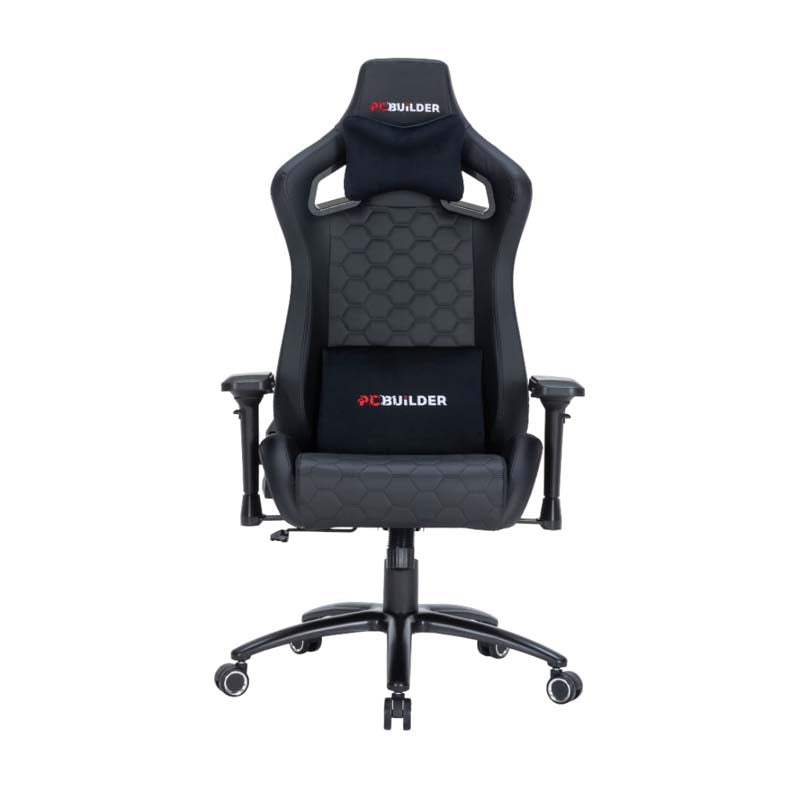 PCBuilder Navigator X Gaming Chair - Black - Black