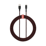 PDP USB Type C Charging Cable for Switch - Black / Red