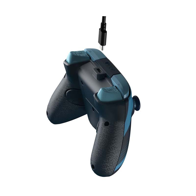 PDP Wired Rematch Ctrl Xbox Series X- Blue Tide G.I.D - Blue