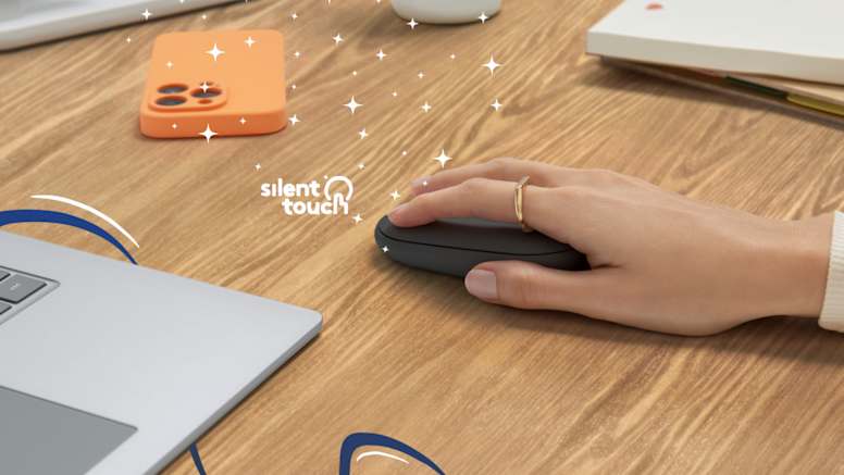 Logitech(R) Pebble Mouse 2 M350s - TONAL Graphite