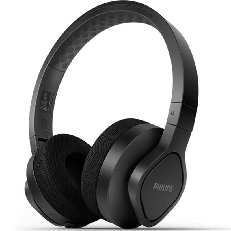 Philips Bluetooth Over-Ear IPX4 Sports Headphones - Black