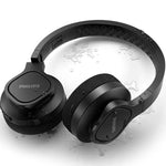 Philips Bluetooth Over-Ear IPX4 Sports Headphones - Black
