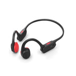 Philips Open-Ear Wireless Sports Headphones - Black - Black / Red