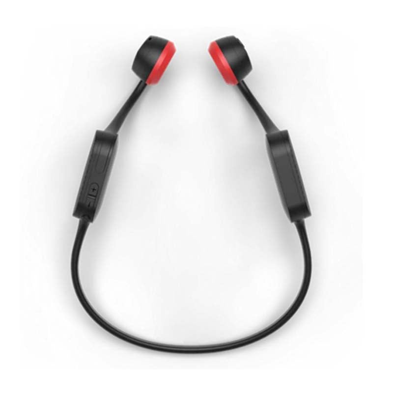 Philips Open-Ear Wireless Sports Headphones - Black - Black / Red