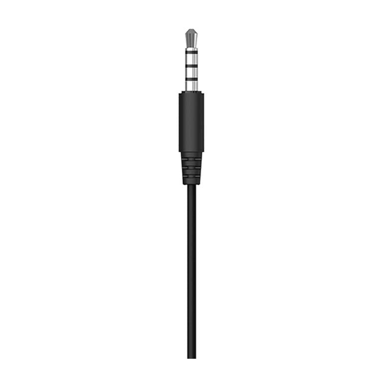 Philips TAE1126 Wired In Ear Headphones with Mic - Black - Black