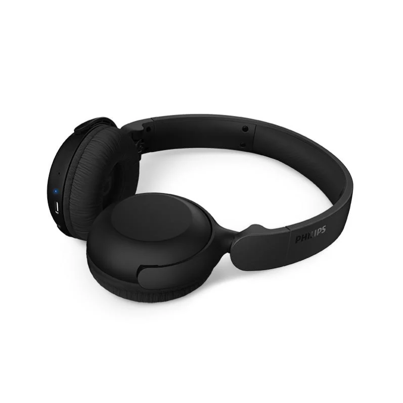 Philips TAH2209 Bluetooth On Ear Headphone with Mic - Black - Black