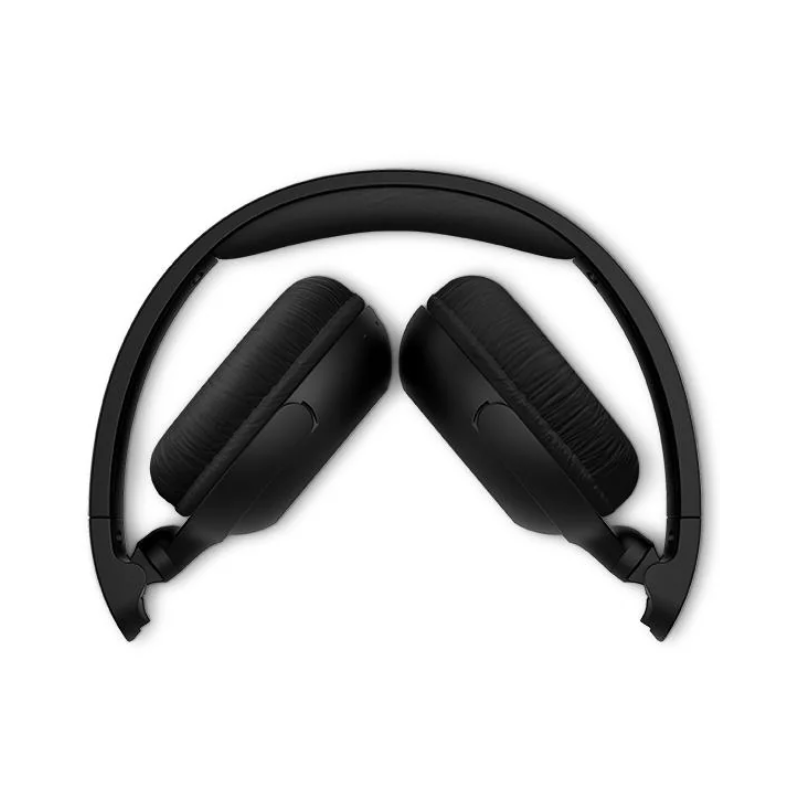 Philips TAH2209 Bluetooth On Ear Headphone with Mic - Black - Black