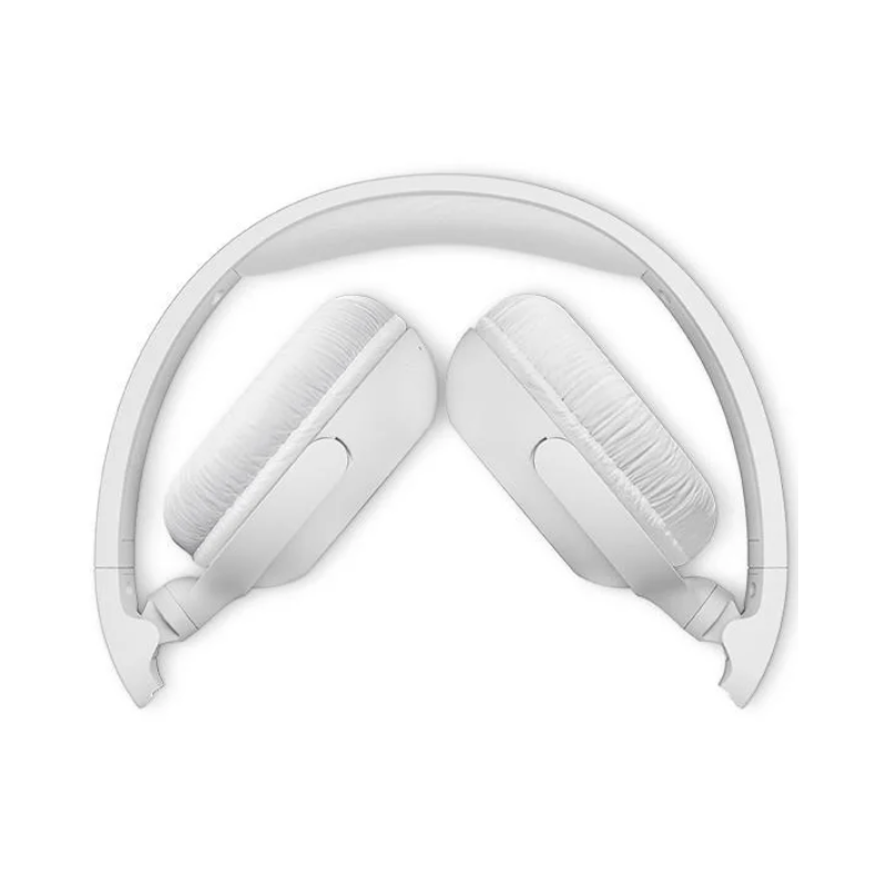 Philips TAH2209 Bluetooth On Ear Headphone with Mic - White - White