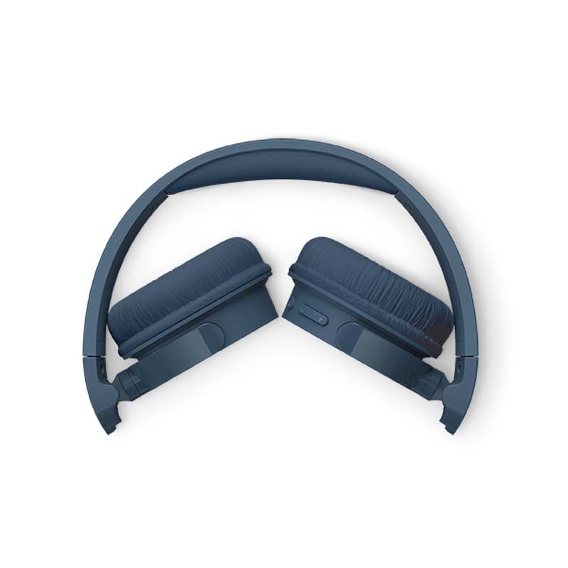 Philips TAH4209 Bluetooth On Ear Headphones with Mic - Blue - Blue