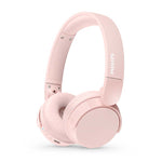 Philips TAH4209 Bluetooth On Ear Headphones with Mic - Pink - Pink