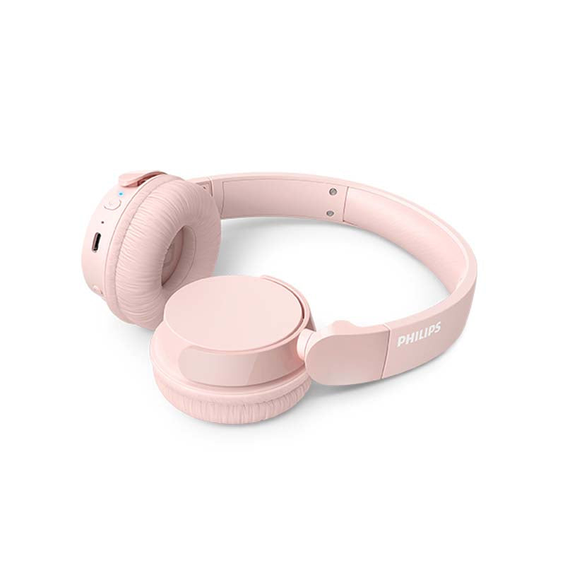 Philips TAH4209 Bluetooth On Ear Headphones with Mic - Pink - Pink