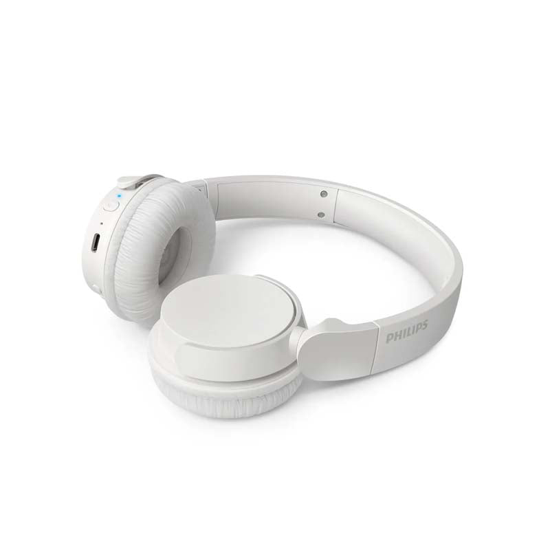Philips TAH4209 Bluetooth On Ear Headphones with Mic - White - White
