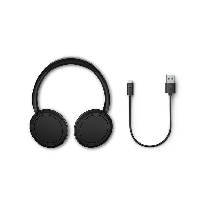 Philips TAH5209 Bluetooth Over Ear Headphones - Black - Black